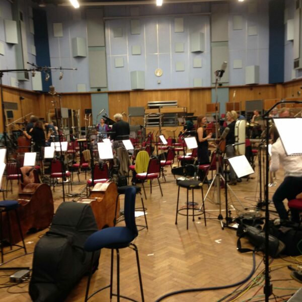 Rehearsing in Abbey Rd